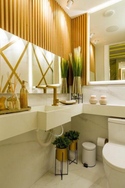 Hotellkänsla i badrummet